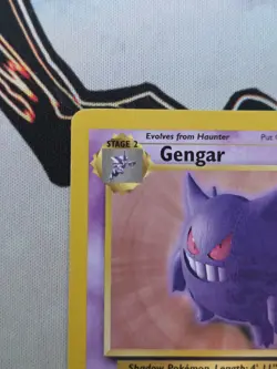 Pokemon TCG Gengar Fossil Non-HoloRare 20/62 1999 WOTC - Image 3