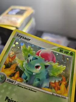 Pokemon FireRed LeafGreen Ivysaur Reverse Holo 35/112 NEAR MINT - Image 3