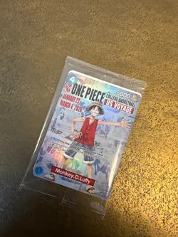 Monkey.D.Luffy (055) (College Basketball US Voyage) P-055 One Piece Promotion... - Image 1