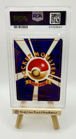 PSA 9 - Mint Pokemon 1996 Venusaur Japanese Base Set Holo Card - Image 2