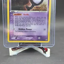 Pokemon Card - Unown (Y) Unseen Forces Y/28 Holo Rare LP - Image 2