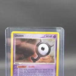 Pokemon Card - Unown (Y) Unseen Forces Y/28 Holo Rare LP - Image 3