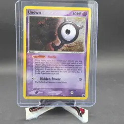 Pokemon Card - Unown (Y) Unseen Forces Y/28 Holo Rare LP - Image 4