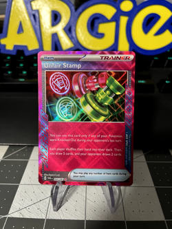 Unfair Stamp 165/167 ACE Spec - Twilight Masquerade Pokemon Card - NM - Image 1
