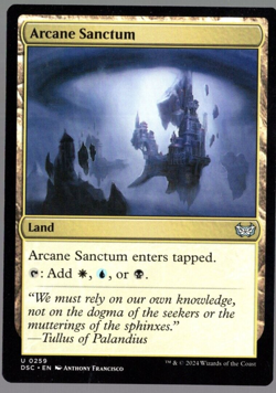 Arcane Sanctum 0259 Non Foil Uncommon Duskmourn MTG Near Mint - Image 1