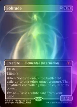 MTG Magic the Gathering Solitude (49/135) Special Guests LP FOIL - Image 1