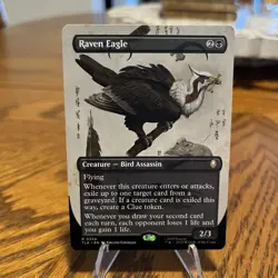 Magic The Gathering Raven Eagle (Borderless) Avatar: The Last Airbender Regular - Image 1