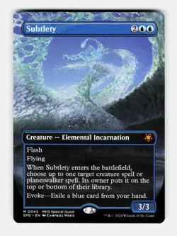 MTG: Subtlety (Borderless) | Special Guests 45 NM - Image 1