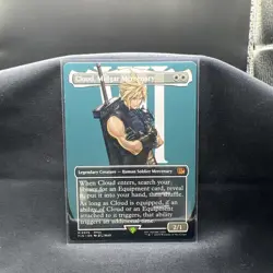 Cloud, Midgar Mercenary (Borderless) Final Fantasy Regular - Image 1