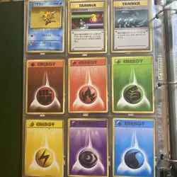 Pokemon Binder Lot Collection Old Backs German French Japanese 1996 Vintage - Image 4