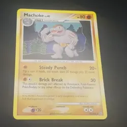 MACHOKE 41/100 - UNCOMMON NON-HOLO - DP Stormfront - 2008 Pokemon CARD - NM/M - Image 1