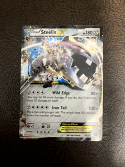 Steelix EX 67/114 Steam Siege XY Ultra Rare Pokemon TCG Card NM - Image 1
