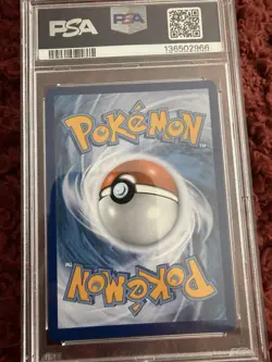 2016 Pokemon XY Evolutions Charizard Reverse Holo Foil 11/108 PSA 8 - Image 2