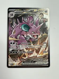 2025 - Pokemon Team Rocket's Nidoking EX 233/182 - Destined Rivals - SIR Holo - Image 1