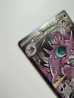 2025 - Pokemon Team Rocket's Nidoking EX 233/182 - Destined Rivals - SIR Holo - Image 4