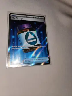 ENGLISH PACK FRESH N's PP Up 262/217 Full Art Ultra Rare Pokemon Ascended Heroes - Image 2