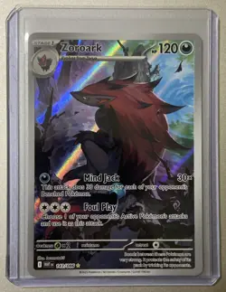 Pokemon White Flare Zoroark WHT EN 143/086 ILLUSTRATION RARE. - Image 1