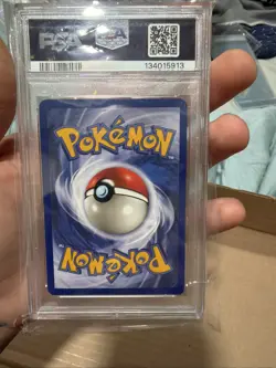 1999 POKEMON BASE SET UNLIMITED #4 CHARIZARD-HOLO PSA 3 - Image 5