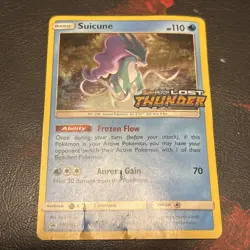 Pokemon TCG Suicune SM149 Sun & Moon Prerelease Black Star Promo Holo HP - Image 1