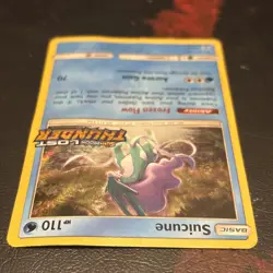 Pokemon TCG Suicune SM149 Sun & Moon Prerelease Black Star Promo Holo HP - Image 3