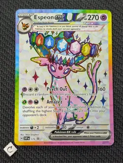 Espeon ex SVP175 - Black Star Promo Full Art Pokemon TCG NM - Image 1