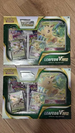 Pokemon Leafeon VSTAR Special Collection Box Sealed Evolving skies Fusion Strike - Image 3