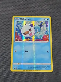 Pokemon Sword & Shield "Oshawott" SWSH222 / Black Star Promo / Near Mint - Image 1