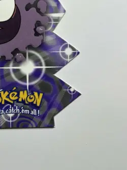 Topps 2000 Pokemon TV Animation Edition Series 3 Die Cut #92 Gastly EV04 of 12 - Image 4