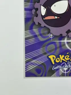 Topps 2000 Pokemon TV Animation Edition Series 3 Die Cut #92 Gastly EV04 of 12 - Image 5