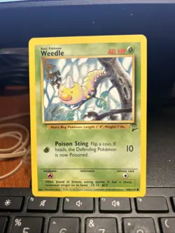 Weedle 100/130, Base Set 2, Pokemon, LP - Image 1