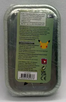 Pokemon TCG Celebrations Mini Tin GALAR 2021 - NEW SEALED 820650809378 - Image 2