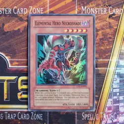 1x Elemental Hero Necroshade - Super Rare - GX1-EN001 - LP - Image 1