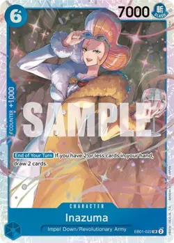 One Piece Inazuma (EB01-022/101) EB01 Memorial Collection LP FOIL - Image 1