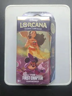 Disney Lorcana TCG The First Chapter Starter Deck Amber & Amethyst Sealed New - Image 1