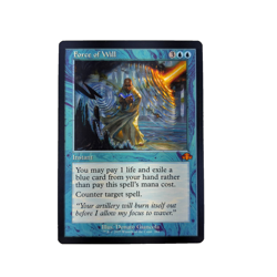 Force of Will (Retro Frame) Dominaria Remastered 284 Near Mint Regular Instant - Image 1