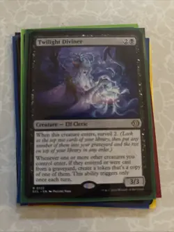 Twilight Diviner: Lorwyn Eclipsed Magic The Gathering. Near Mint. - Image 1