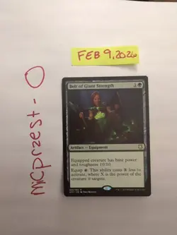 Belt of Giant Strength Commander: Adventures in the Forgotten Realms Regular - Image 1