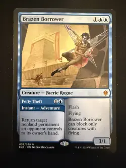 Brazen Borrower 39 - M - Throne of Eldraine - Normal - MTG - LP - Image 1