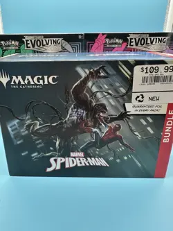 Magic The Gathering MTG Marvel's Spider-Man Bundle Box Seal Broken - Image 1