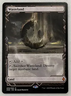WASTELAND 030/030 Zendikar Expeditions MTG Magic Rising - Image 1