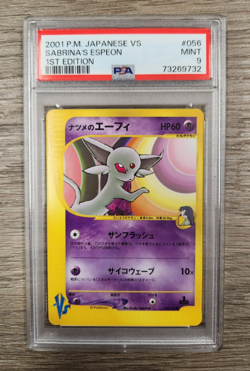 Pokemon - Sabrina's Espeon #056 VS 1st Edition - PSA 9 - Image 1