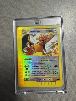 Pokemon Charizard Crystal Type Holo Skyridge 146/144 110 HP 2003 Card - Image 1