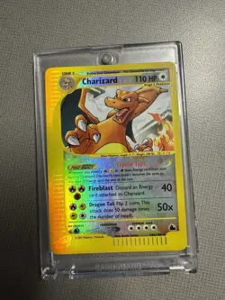 Pokemon Charizard Crystal Type Holo Skyridge 146/144 110 HP 2003 Card - Image 2