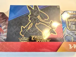 Pokemon TCG Crown Zenith ETB and 2 Tin Costco Bundle Factory Sealed BRAND NEW! - Image 3