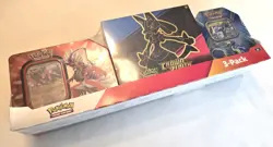 Pokemon TCG Crown Zenith ETB and 2 Tin Costco Bundle Factory Sealed BRAND NEW! - Image 5