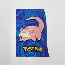 2001 Topps Pokemon Topps Johto League Champions Die Cut Embossed #13 Slowpoke - Image 1