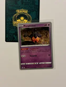 Pumpkaboo 076/203 2022 Pokemon World Championships Evolving Skies Variant A - Image 1