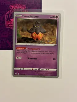 Pumpkaboo 076/203 2022 Pokemon World Championships Evolving Skies Variant A - Image 1