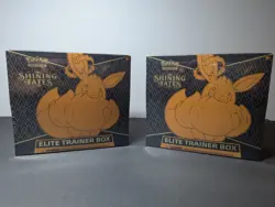 Pokemon TCG Shining Fates ETB - New Sealed Lot of 2 - Image 1
