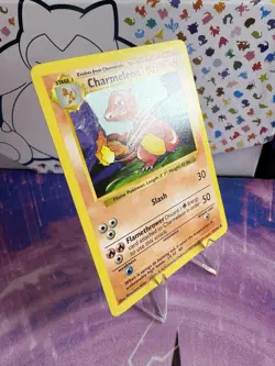 Charmeleon 24/102 Uncommon Shadowless Base Set Pokemon - Image 2